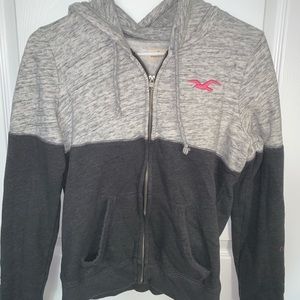 Hollister zip up jacket
